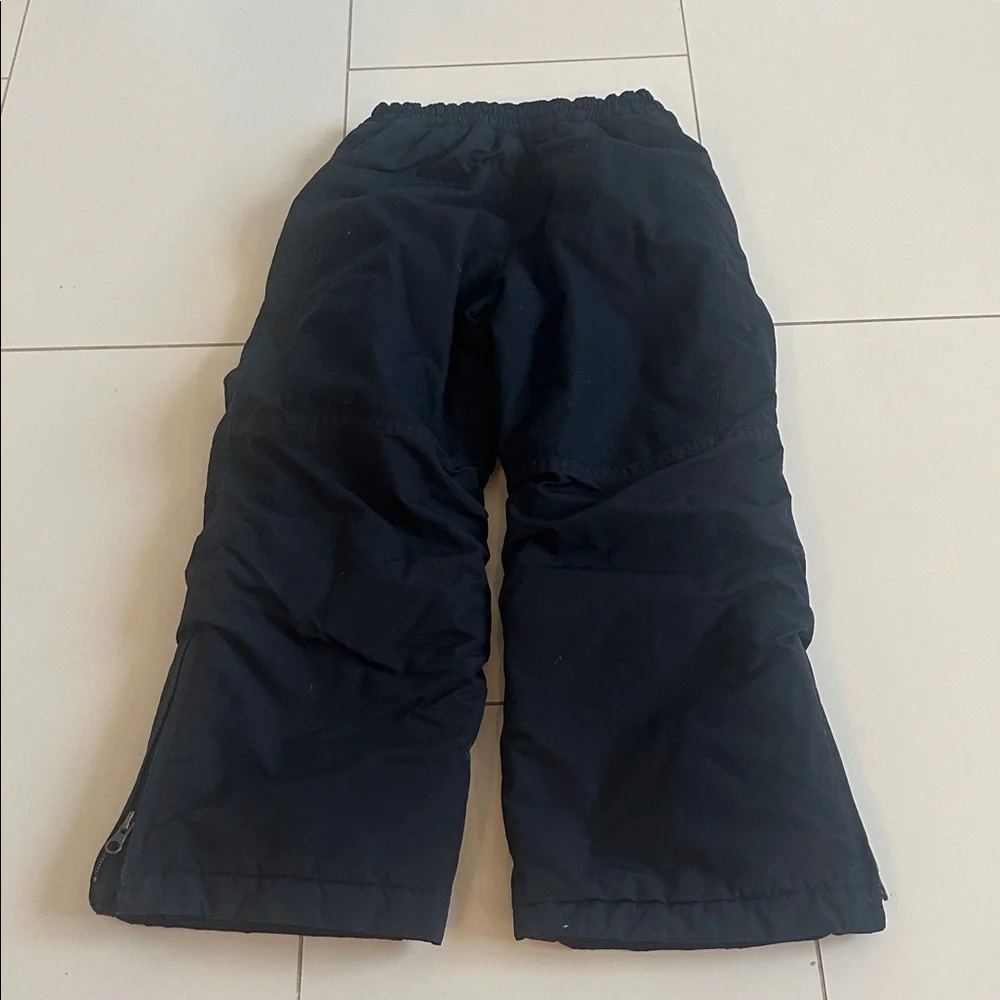 Lands' End Dark Blue navy Kids snow Pants 6 insulated